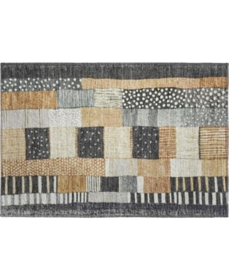 Mayfield Machine Washable AMF1960 1'8"x2'6" Area Rug