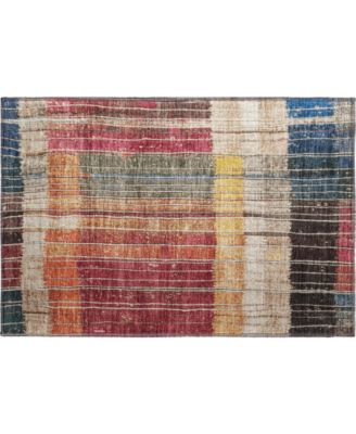 Mayfield Machine Washable AMF1962 1'8"x2'6" Area Rug