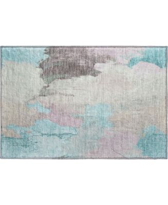 Mayfield Machine Washable AMF1968 1'8"x2'6" Area Rug