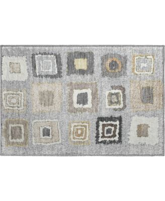 Mayfield Machine Washable AMF2014 1'8"x2'6" Area Rug