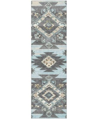 Mayfield Machine Washable AMF1945 2'3"x7'6" Runner