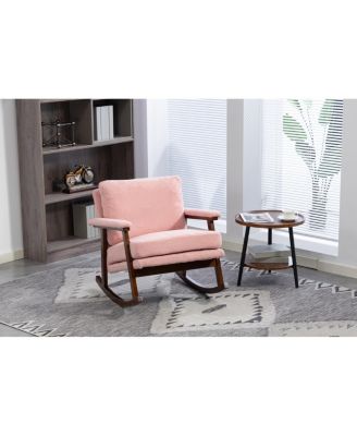 Mid-Century Rocking Accent Chair