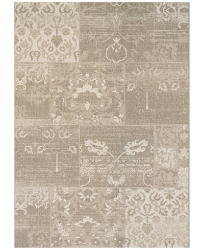 Couristan Afuera Indoor/Outdoor Country Cottage Beige-Ivory Area Rug