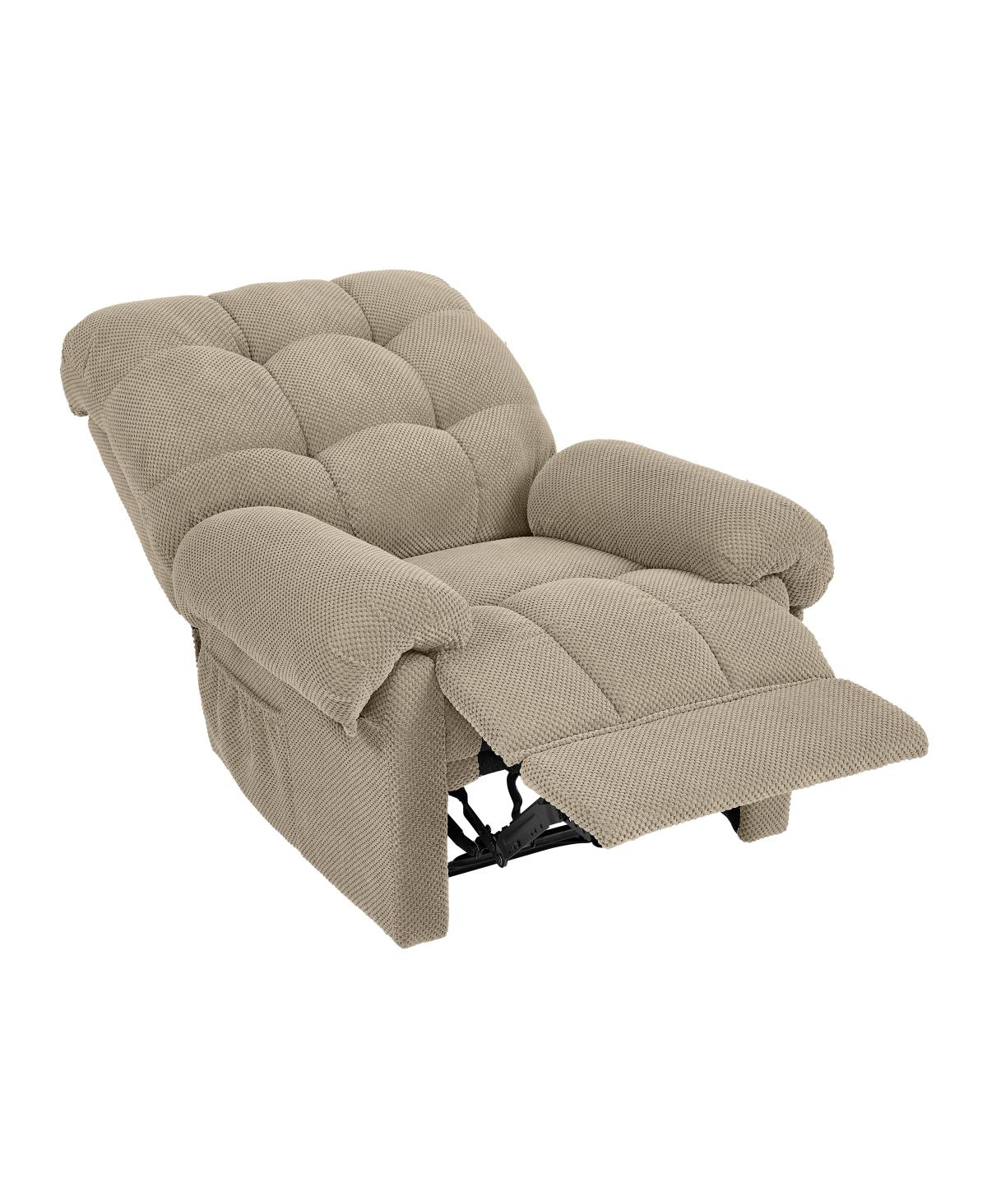 Streamdale Furniture Soft Fabric Overstuffed Recliner Chair