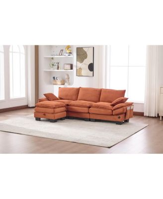 Cloud Modular Corduroy Sectional Sofa