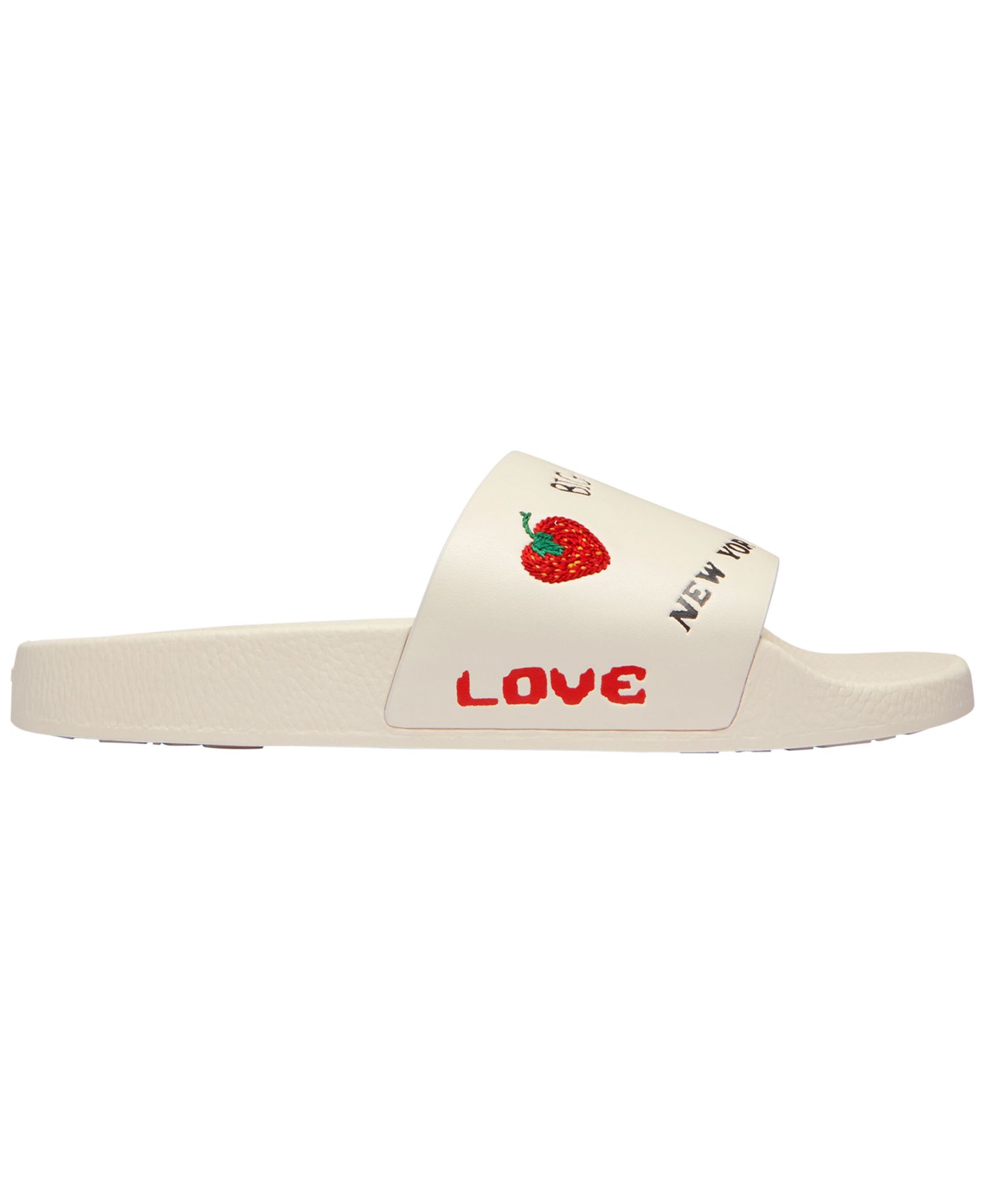 Men's Sketch Print Slides
