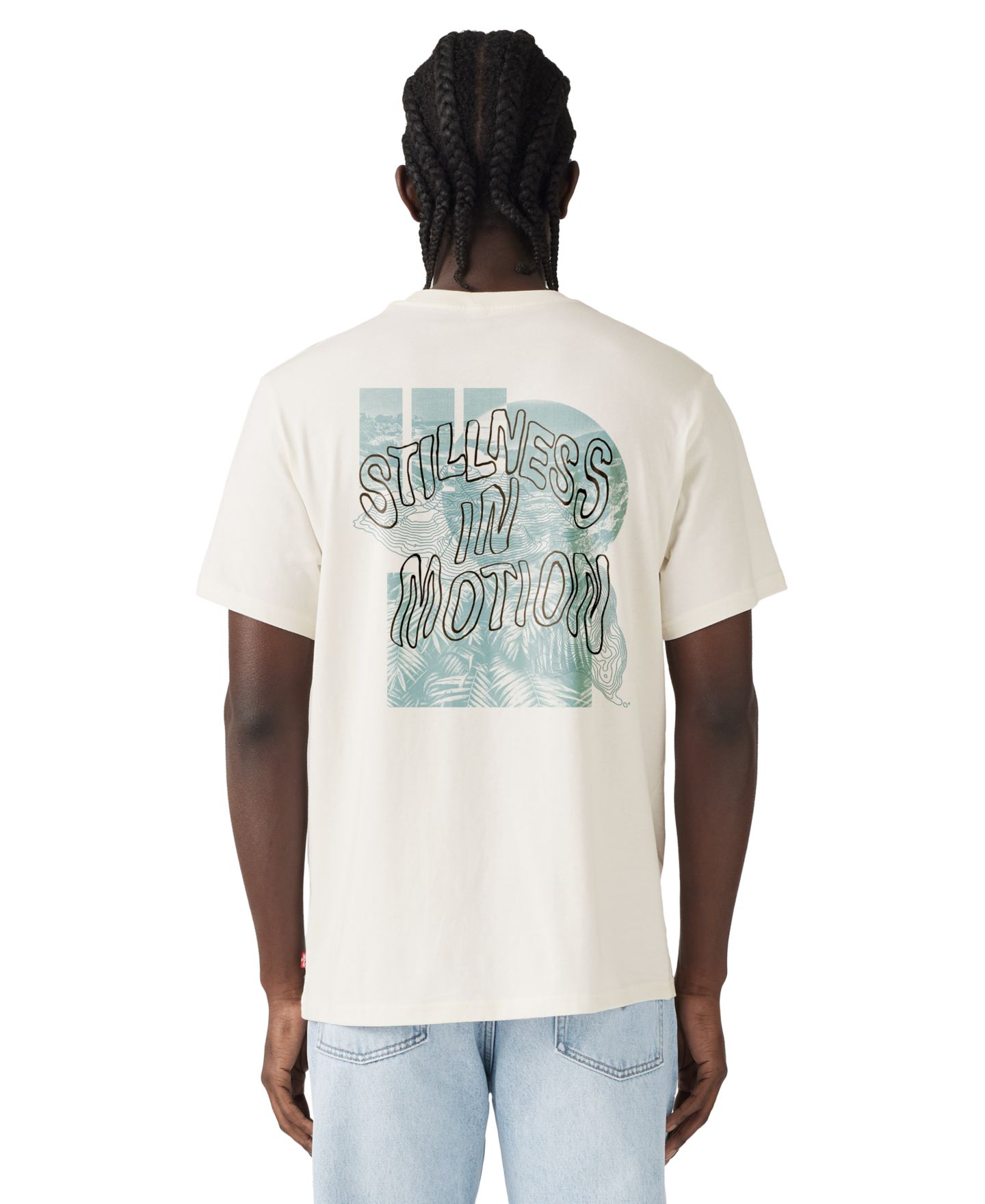 Мужская футболка Levi's Short-Sleeve Graphic, цвет: Egret — фото 1