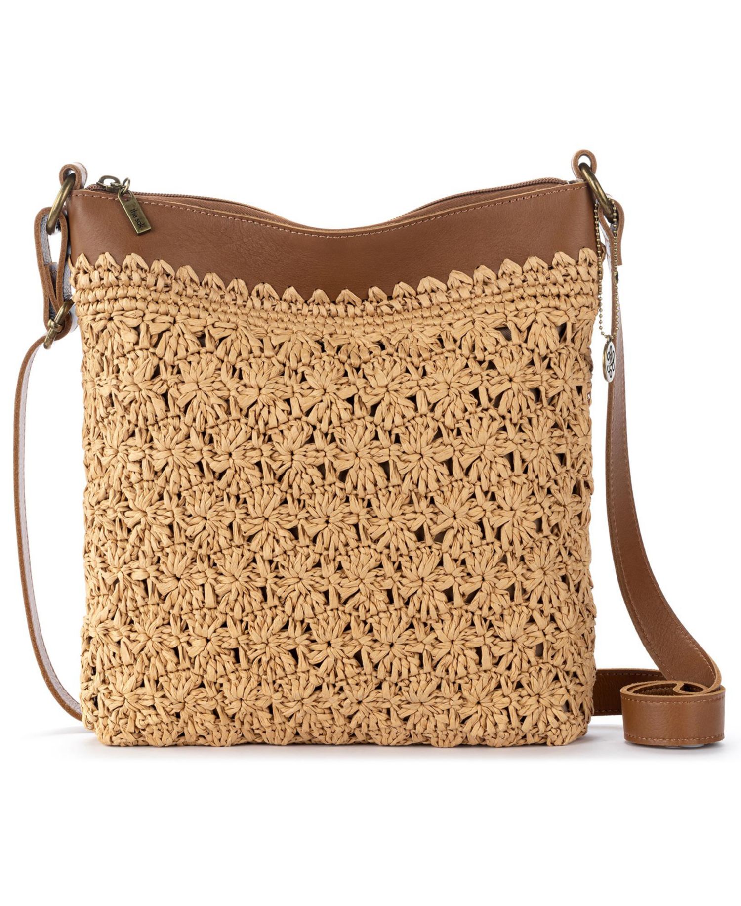Lucia Crochet Small Crossbody Handbag