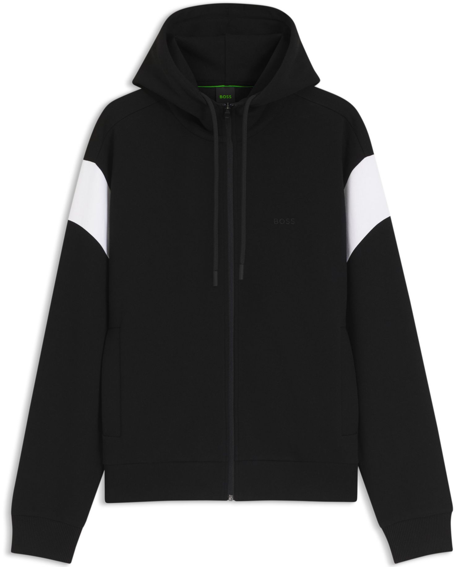 Men's Spacer Piqu&eacute; Regular-Fit Zip-Up Sweatshirt