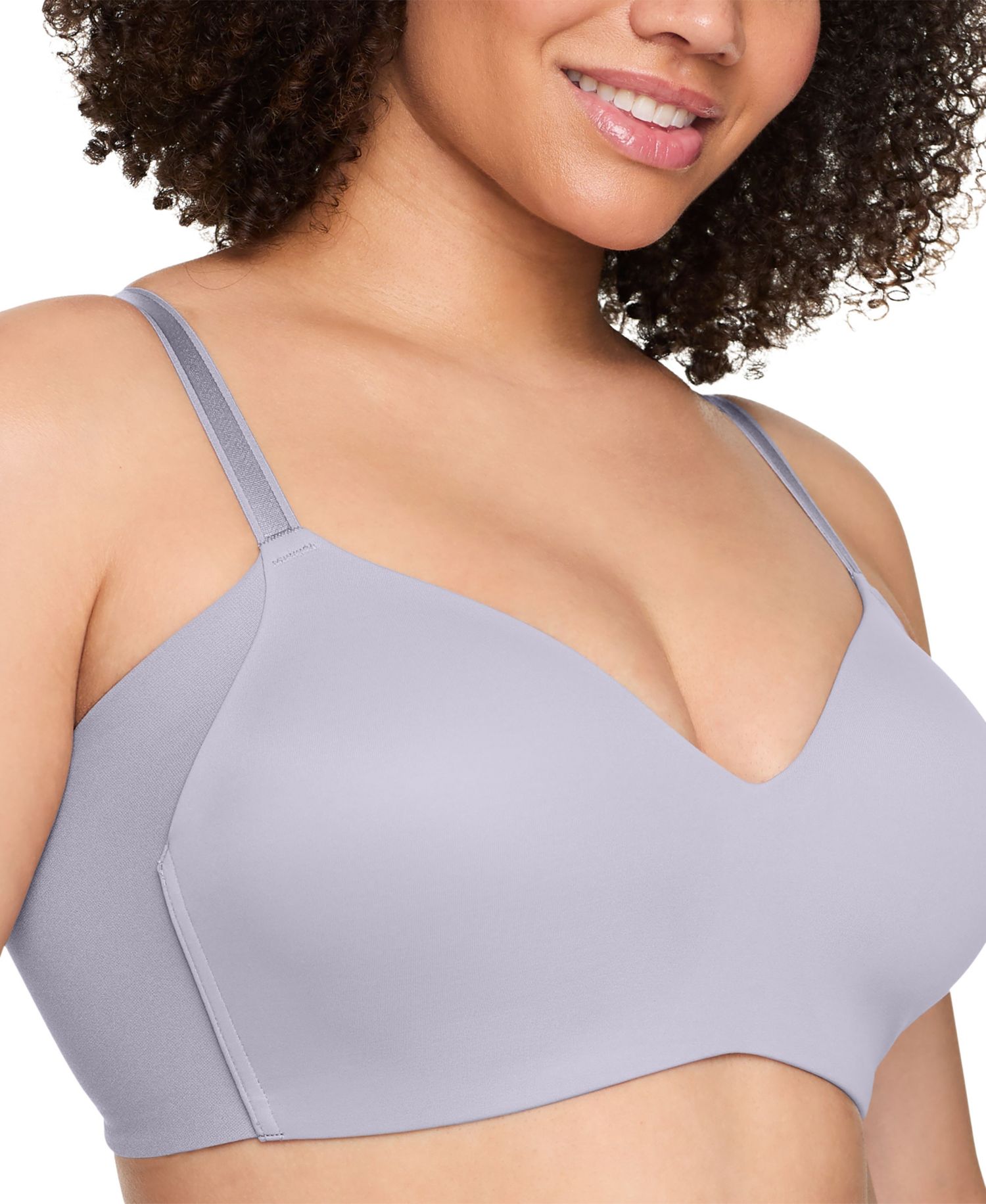 Women's No Side Effects Underarm-Smoothing Wireless Bra RM3061A