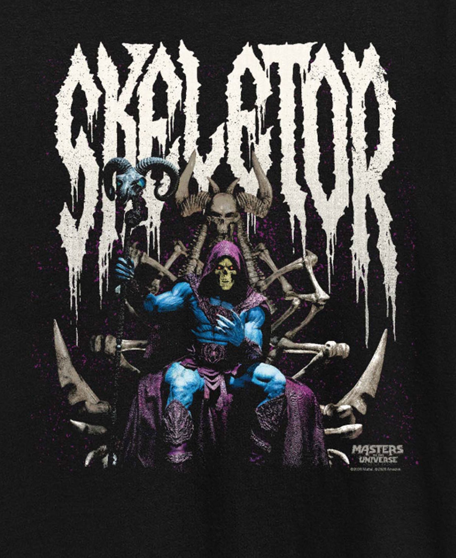 Plus Size Masters of the Universe Skeletor Throne Short-Sleeve Graphic T-Shirt
