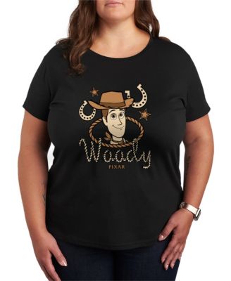 Plus Size Toy Story 5 Cowboy Woody Short-Sleeve Graphic T-Shirt