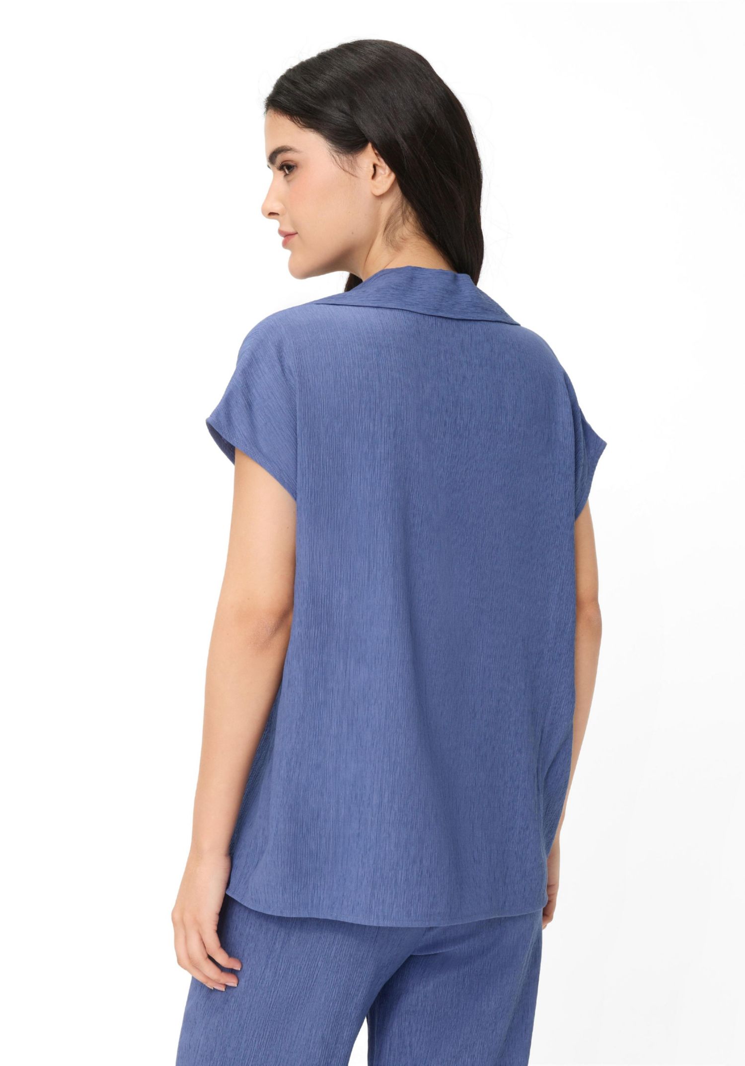 Women's Soft Crinkle Blouse