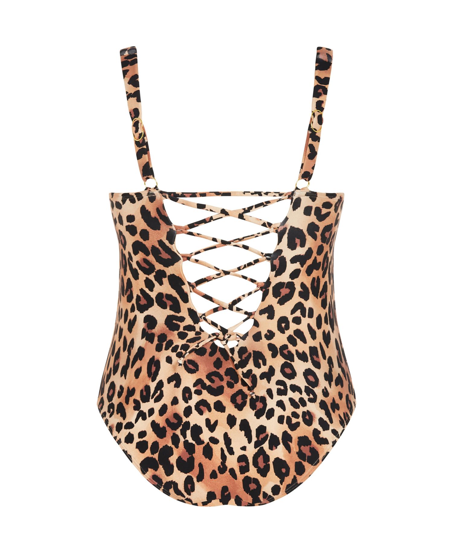 Plus Size Vigo Print 1 Piece