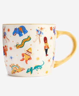 100th Thanksgiving Day Parade Printed Ceramic Parade Character Mug