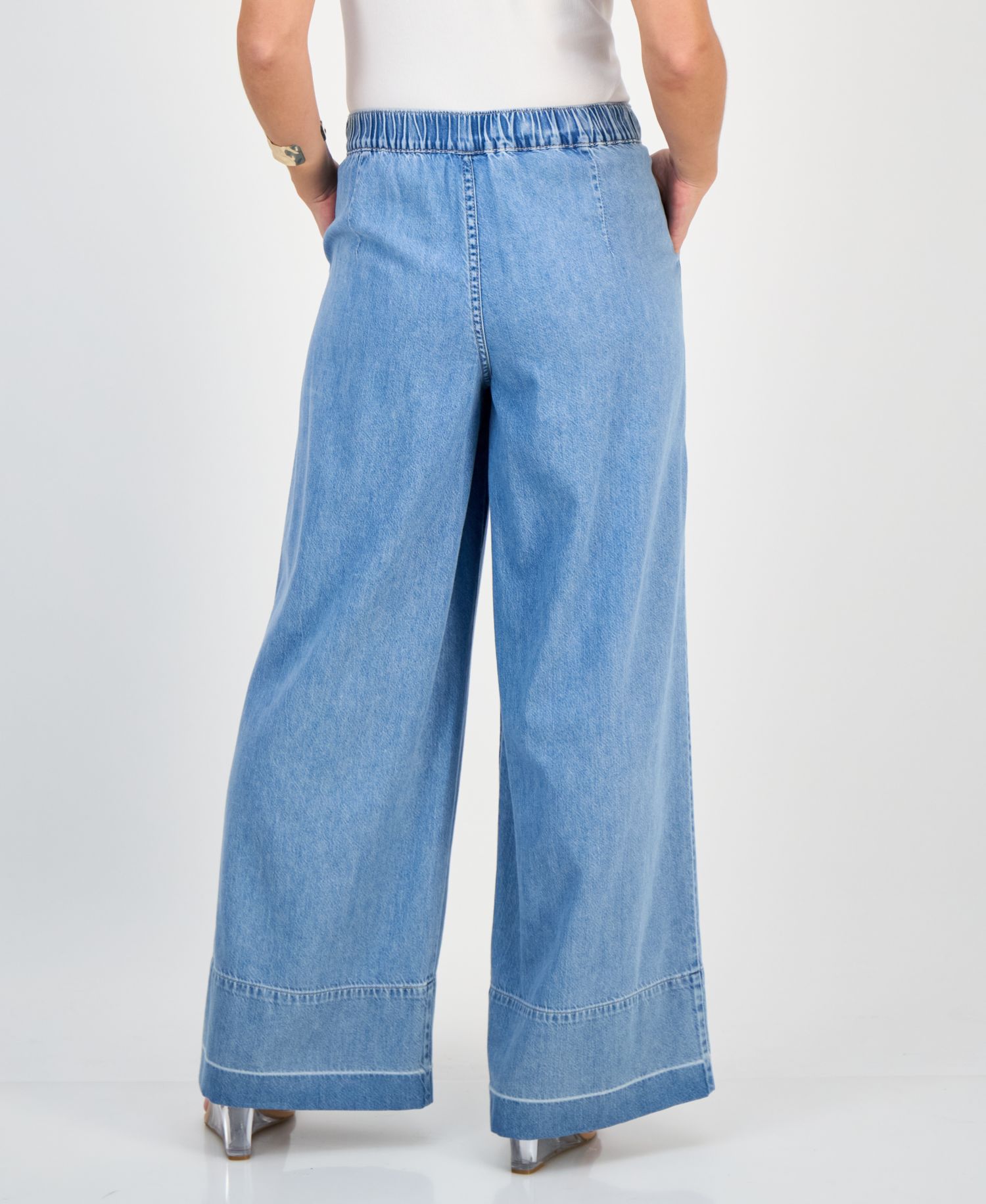 Women's High-Rise Wide-Leg Jeans