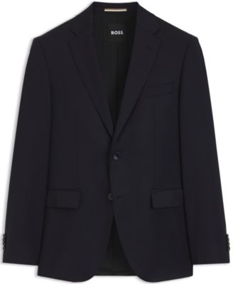 最高級 BOSS TAILORED ヴァージンウール シルク スーツ 50 BOSS by Hugo Boss Men's Virgin-Wool Serge Suit Jacket - Macy's