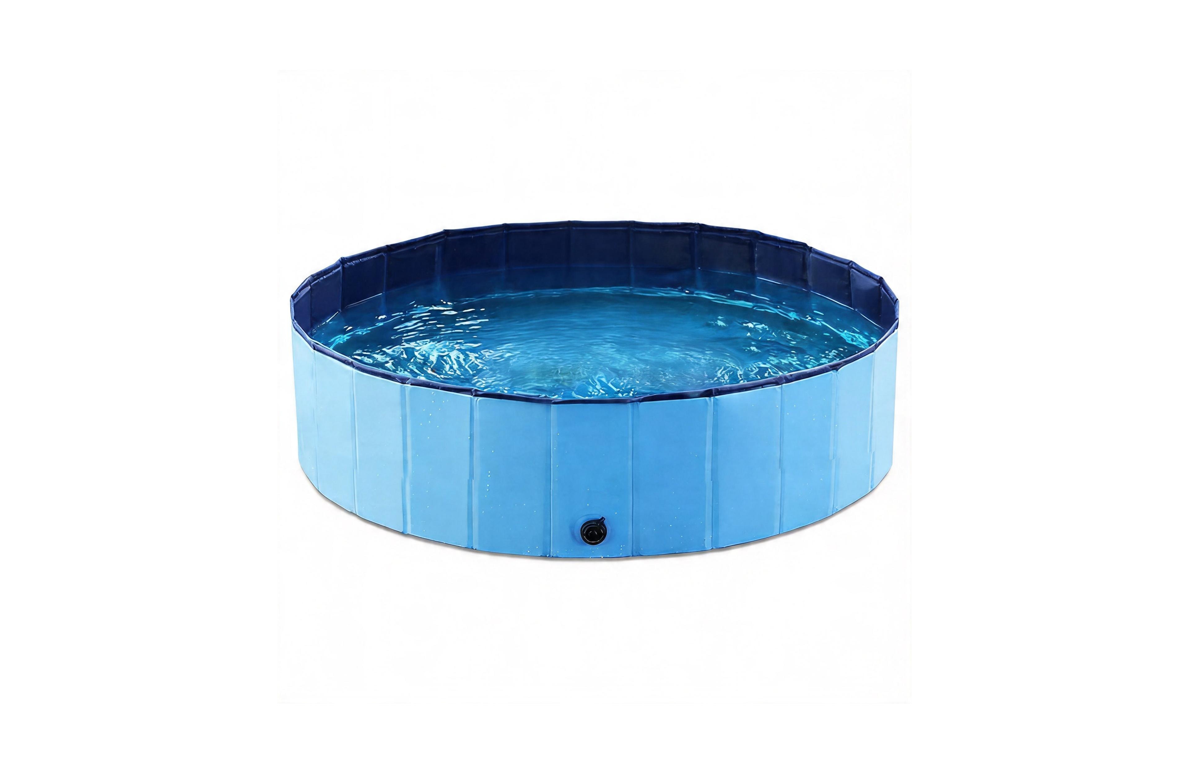 Gnuadz Foldable Pet Bath Pool Collapsible Tub Cat Wading Kiddie