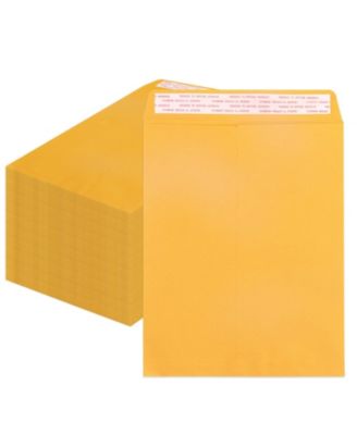 Geofun Manilla Envelopes Peel Seal Open End