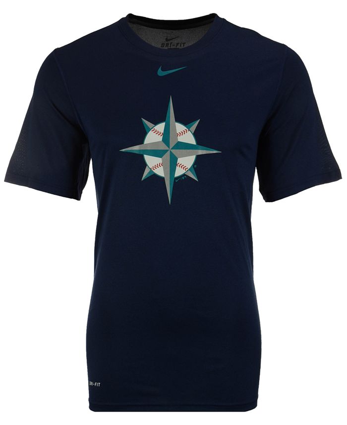 Nike Men's Seattle Mariners BP Logo Legend T-Shirt - Macy's