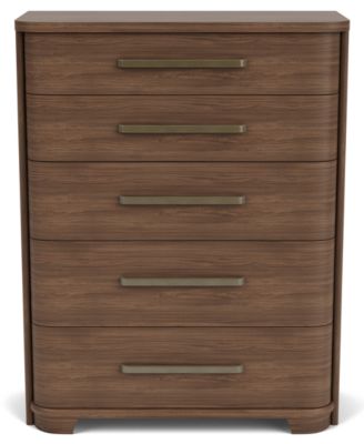 Amelie 54" Wood 5-Drawer Chest