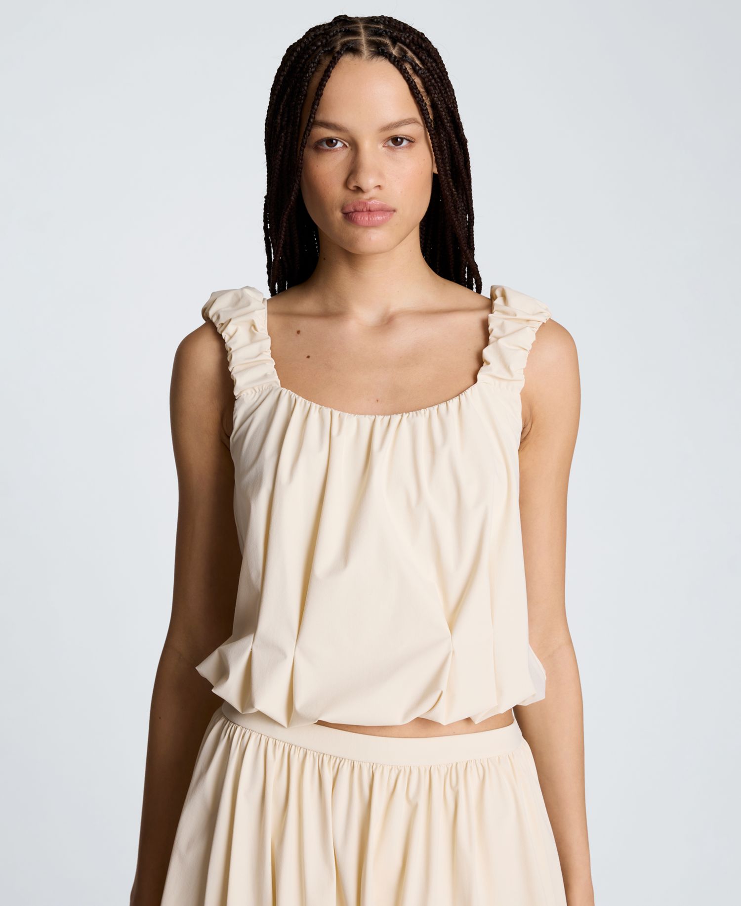 Women's Pull-On Mini Bubble Skirt