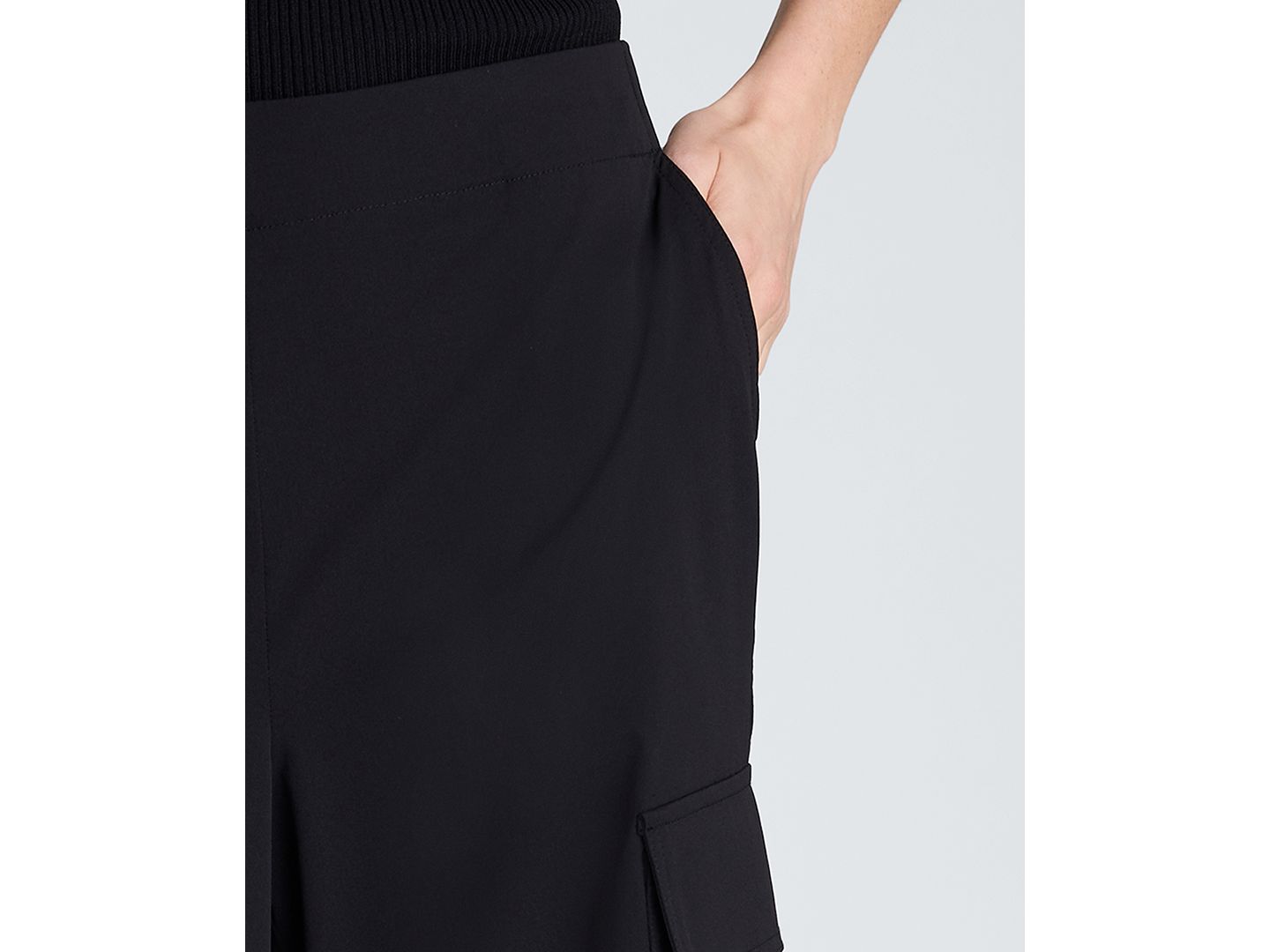 Женские брюки Kenneth Cole Barrel Leg Cargo, цвет: Чёрный — фото 7