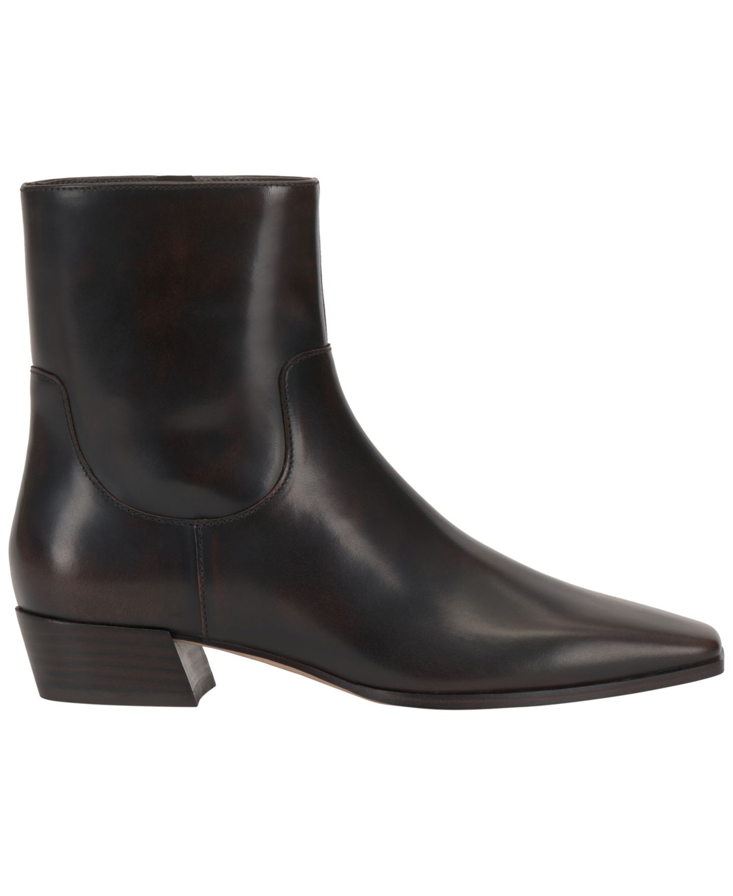 Женские ботинки Vince Camuto Pertula Snip Toe Booties, цвет: Кожаный — фото 2