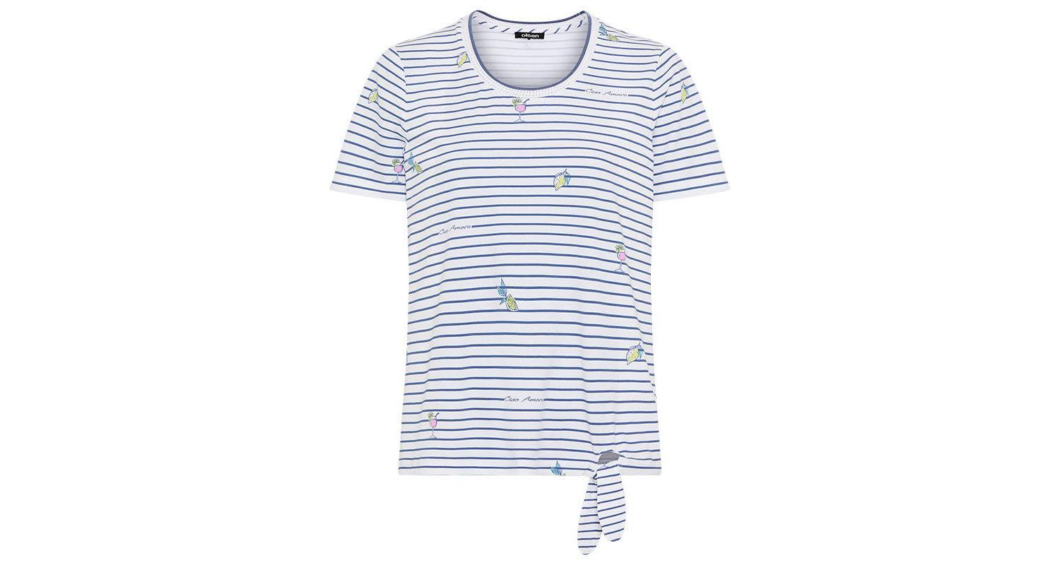 Women's Stripe and Spritz T-Shirt
