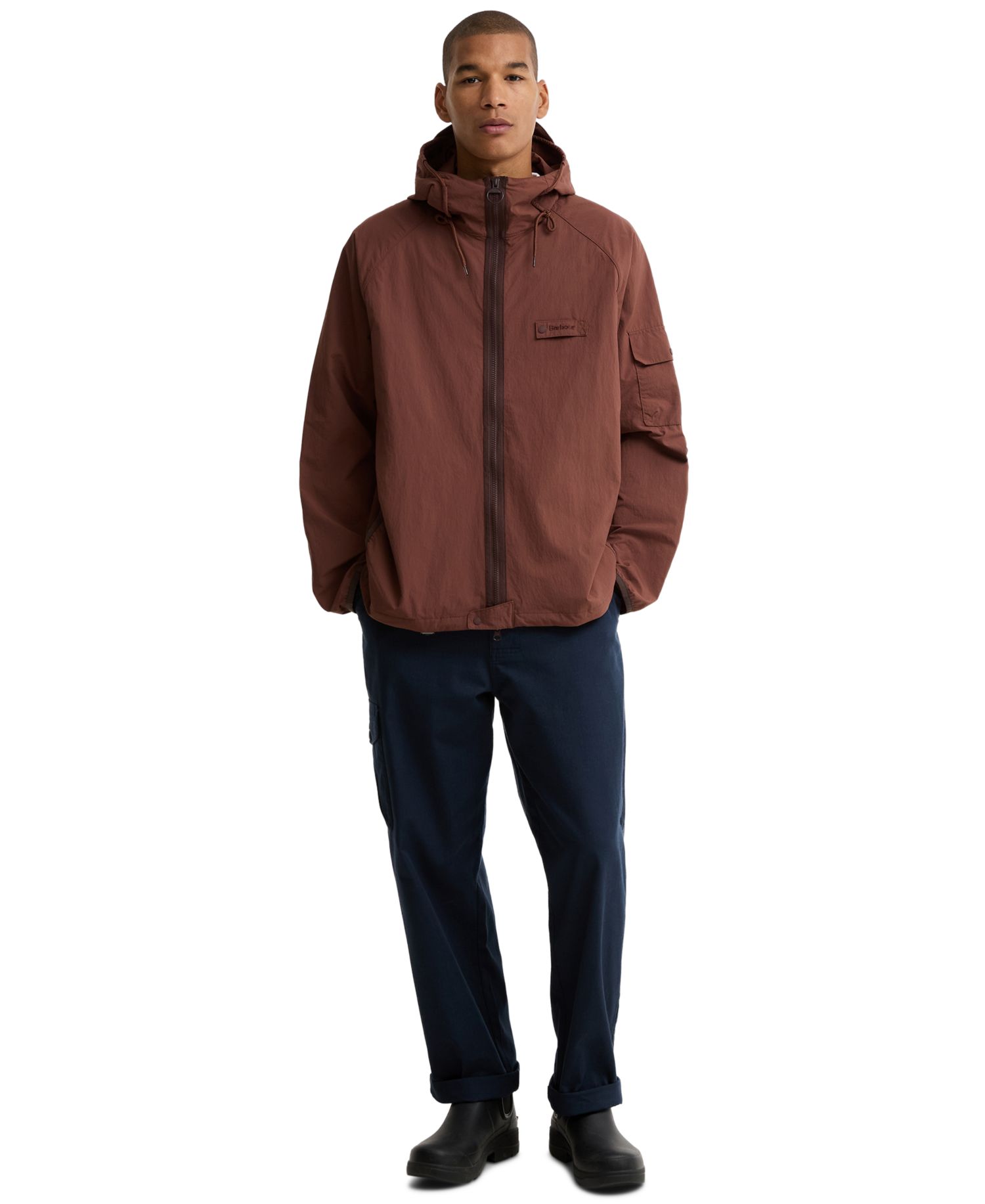 Men's Flyweight Relaxed-Fit Hooded Jacket