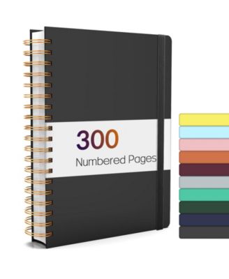 Spiral Journal Notebook Lined Hardcover