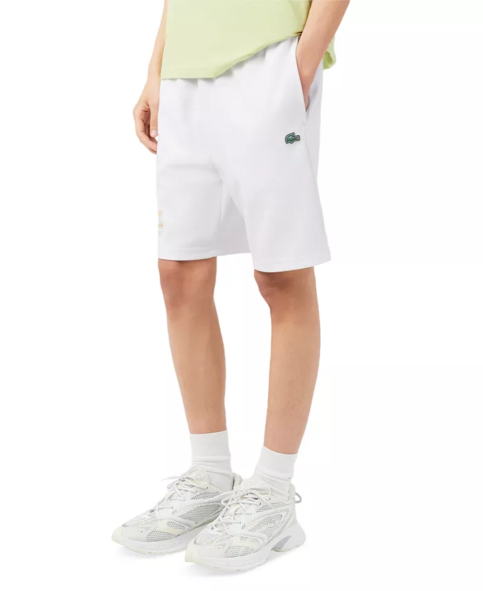 Men's Logo Printed Elastic Waistband Shorts - thumbnail 4