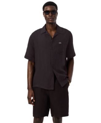 Men's Short-Sleeve Hawaiian Collar Shirt