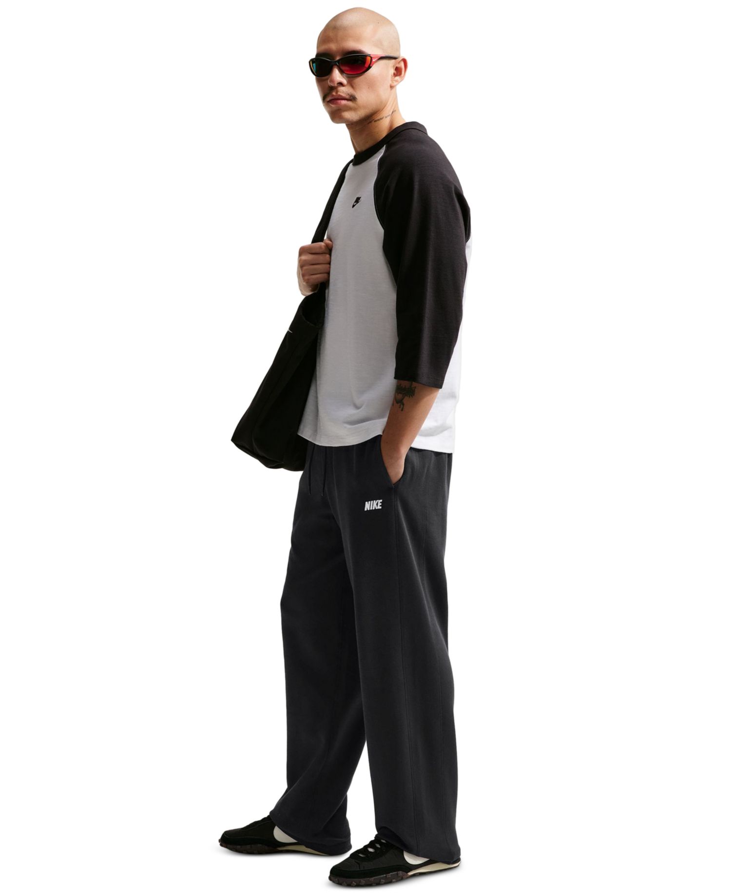 Sportswear Club Men's Varsity Open-Hem Pants