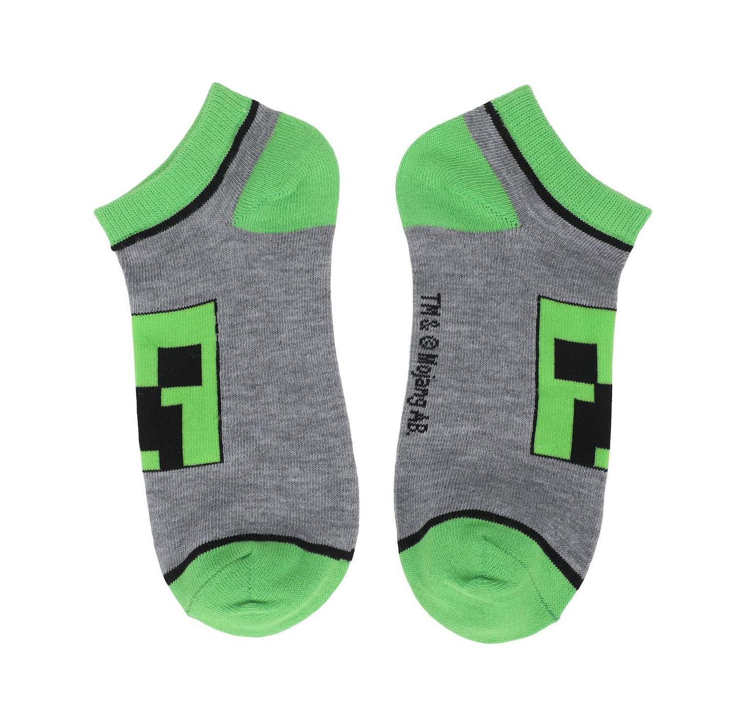 Women's Character Heads 5-Pair Ankle Socks