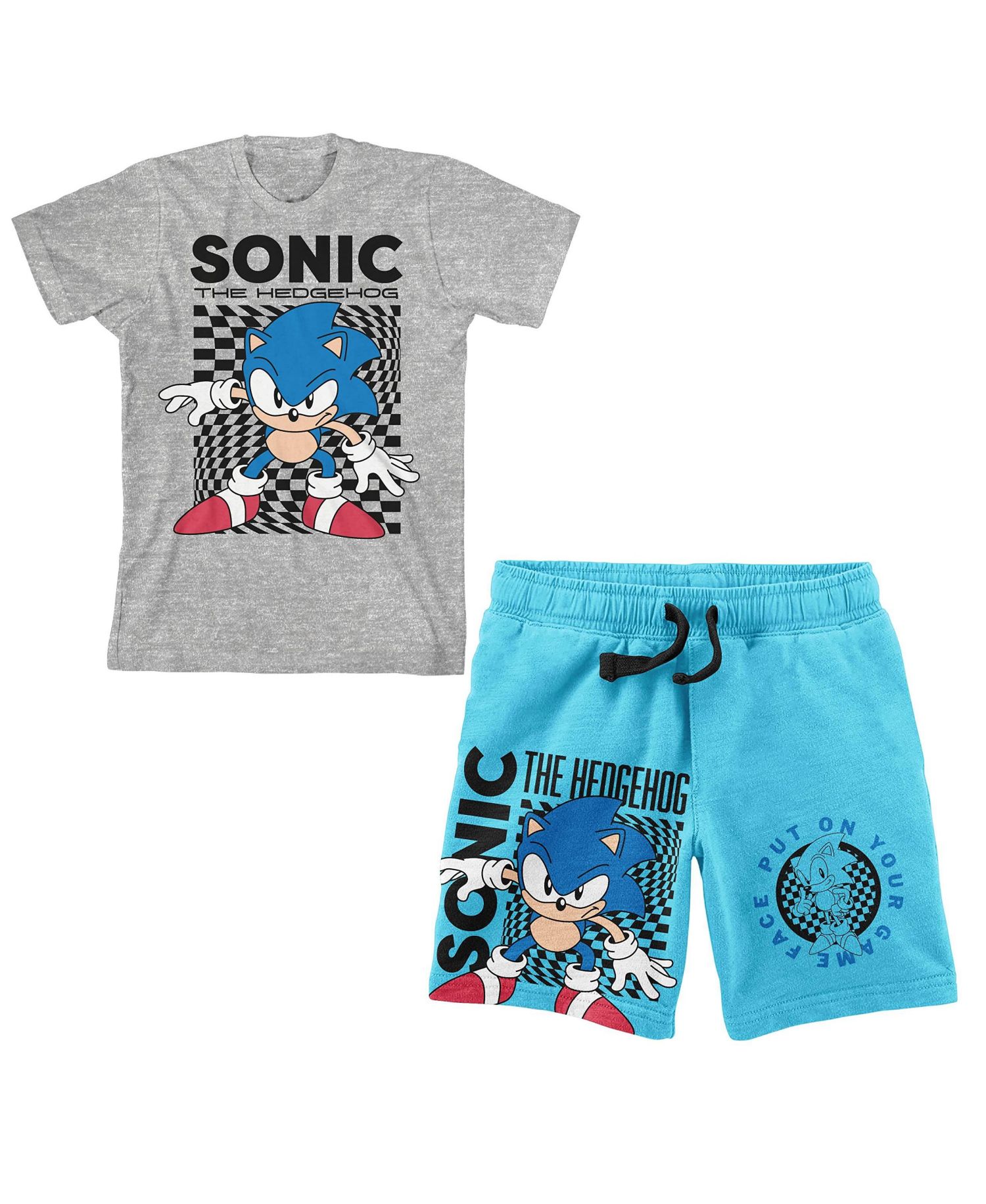 Main Character Boy's Tee And Shorts Set-Small