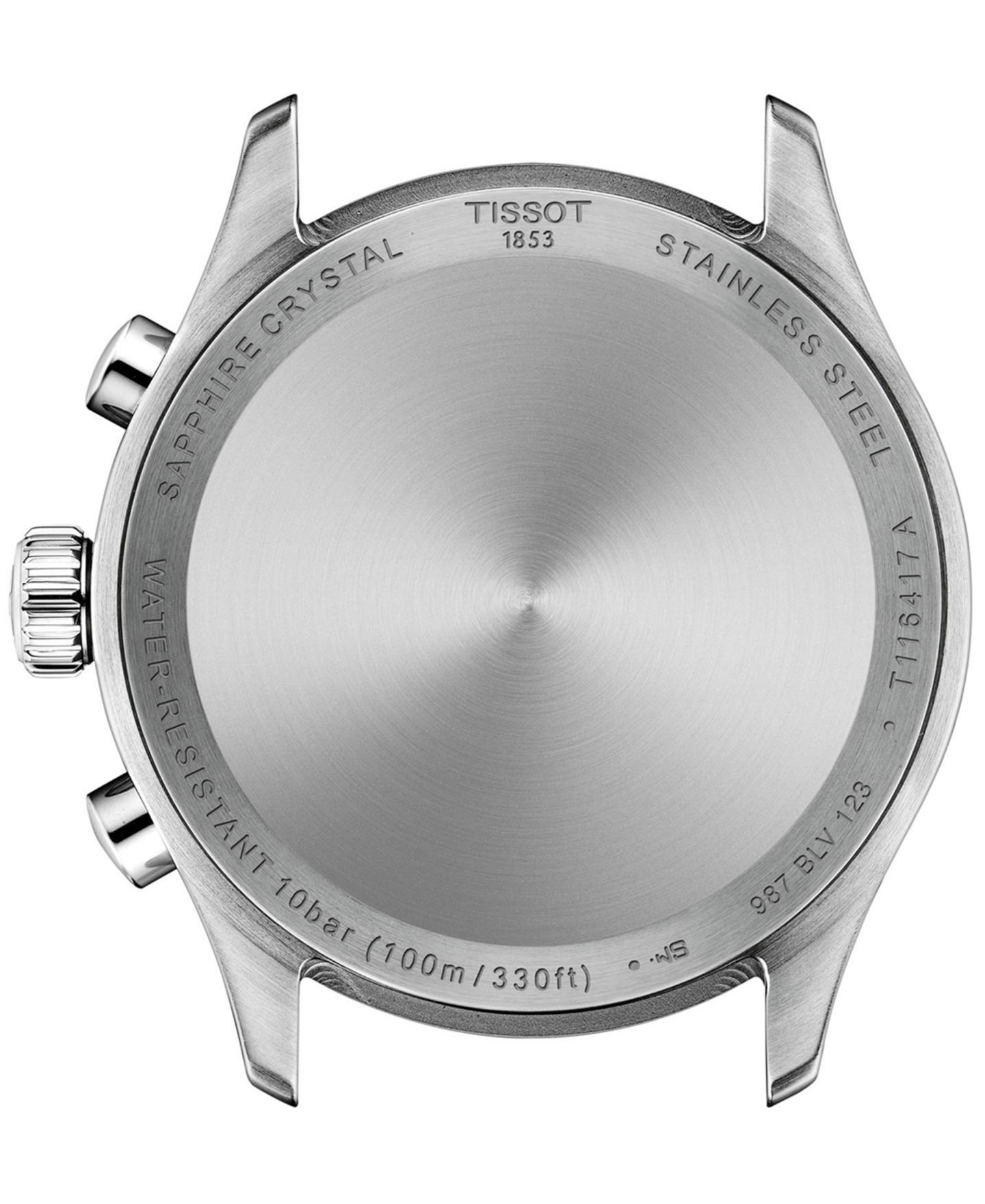 Мужские часы Tissot Round Silver Stainless Steel Watch 42mm — фото 3