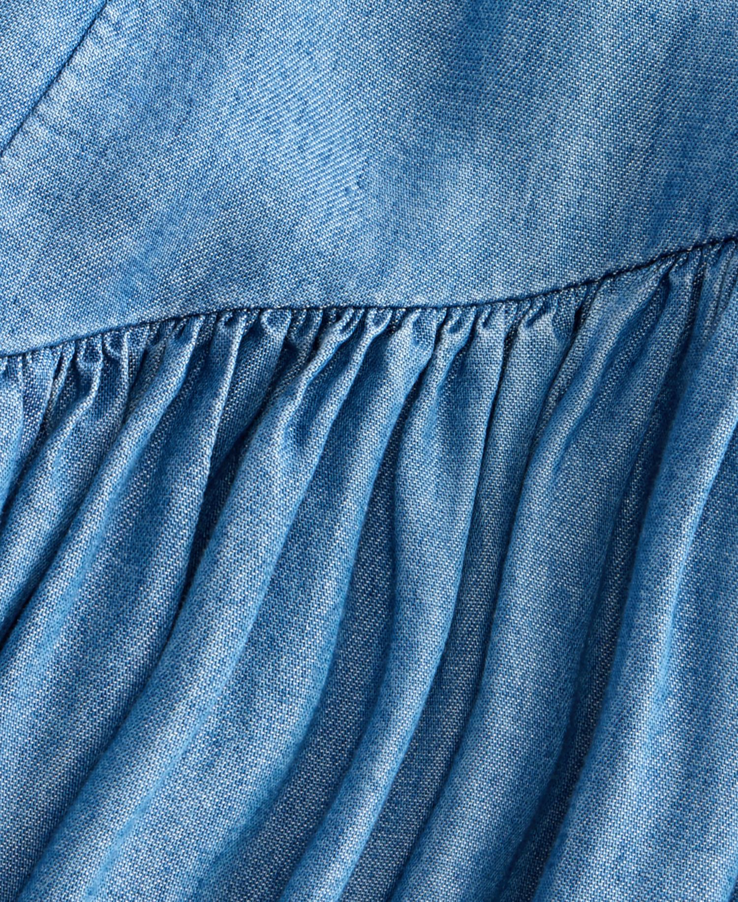 Plus Size Drop-Waist Midi Dress