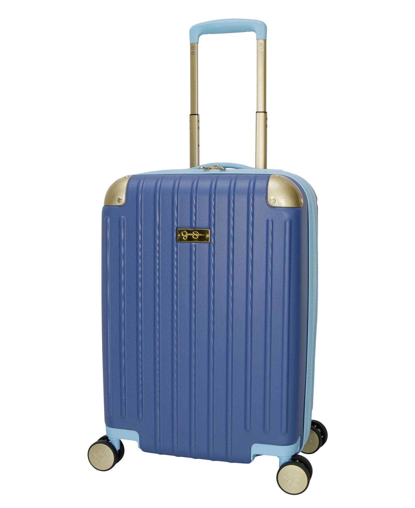 Чемоданы Jessica Simpson Sag Harbor 3 Piece Hardside Spinner Luggage Set, цвет: Синий — фото 5