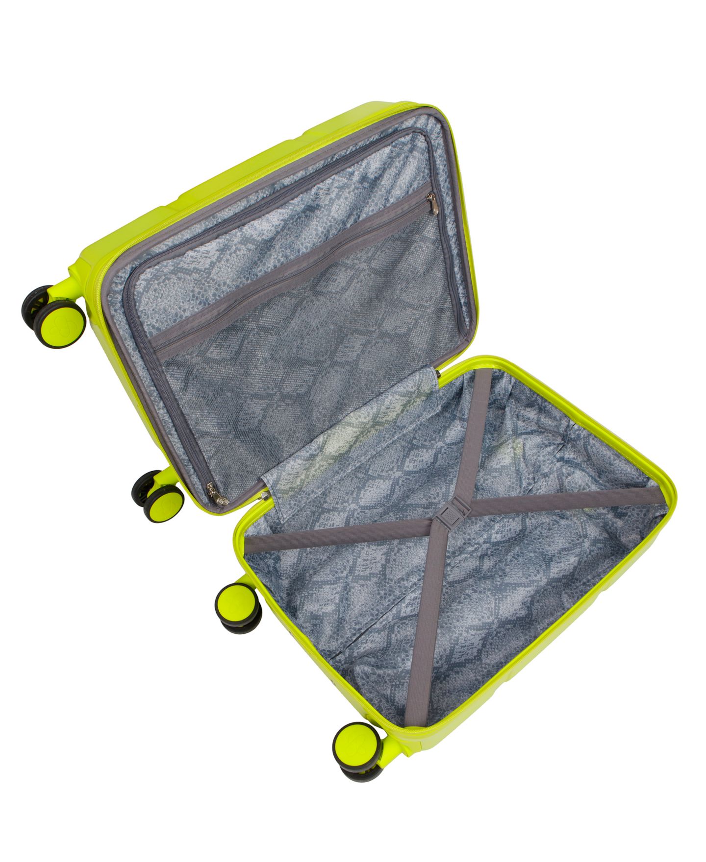 Чемоданы Jessica Simpson Sydney 3 Piece Hardside Spinner Luggage Set, цвет: Limeade — фото 32
