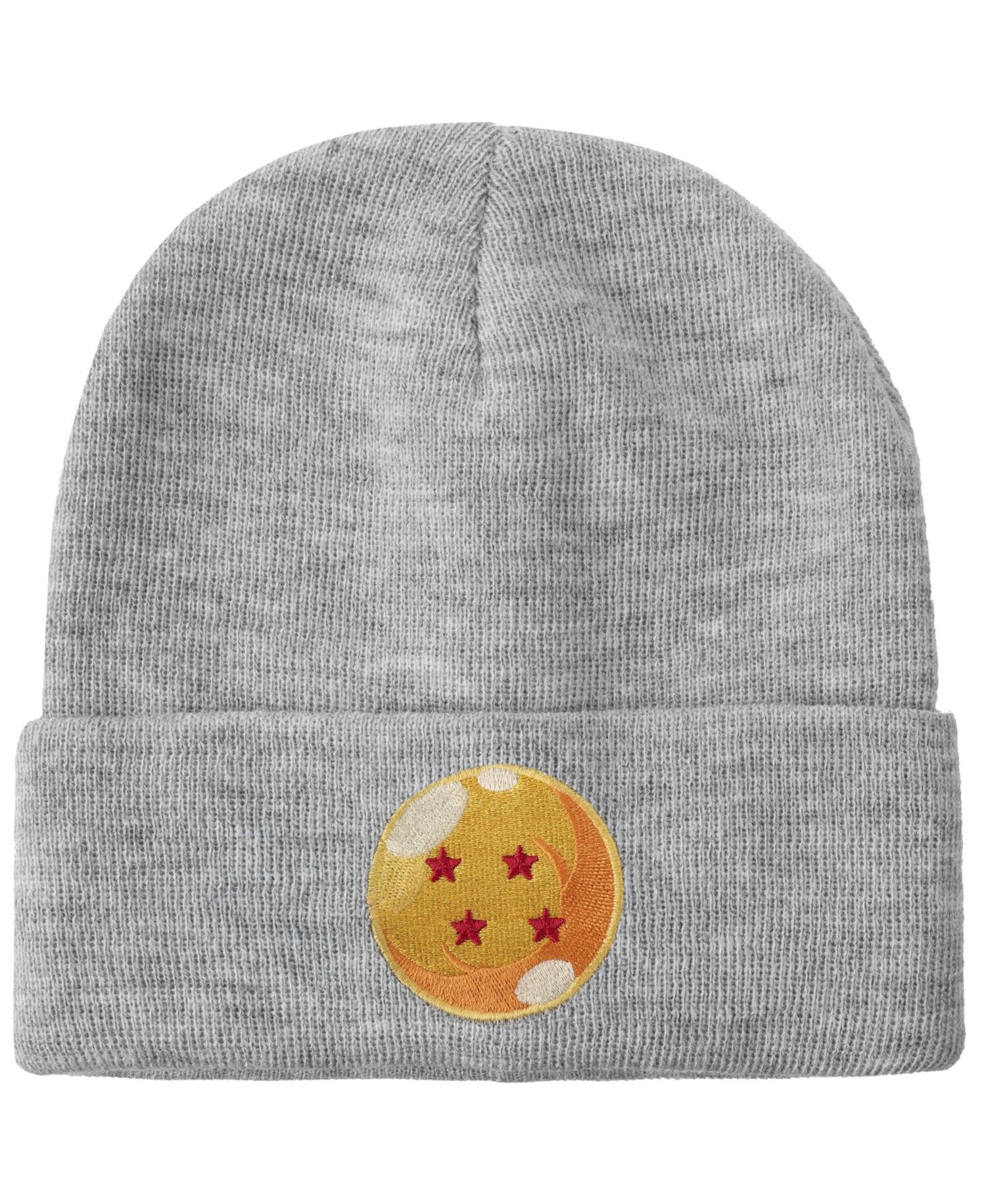 Men's 4 Star Dragonball Heather Acrylic Knit Cuff Beanie