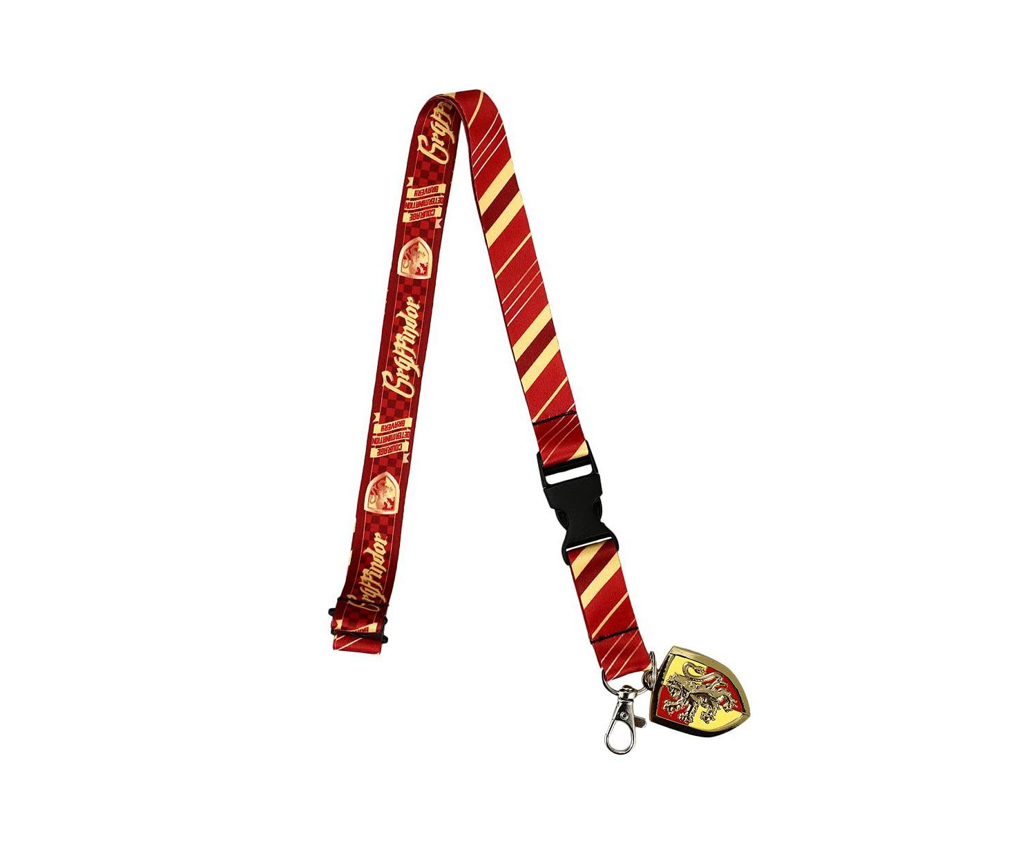 Gryffindor Characteristics Tie Inspired Sublimation Print Metal Enamel Charm
