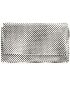 Prudence Shiny Mesh Clutch, Created for Macy's