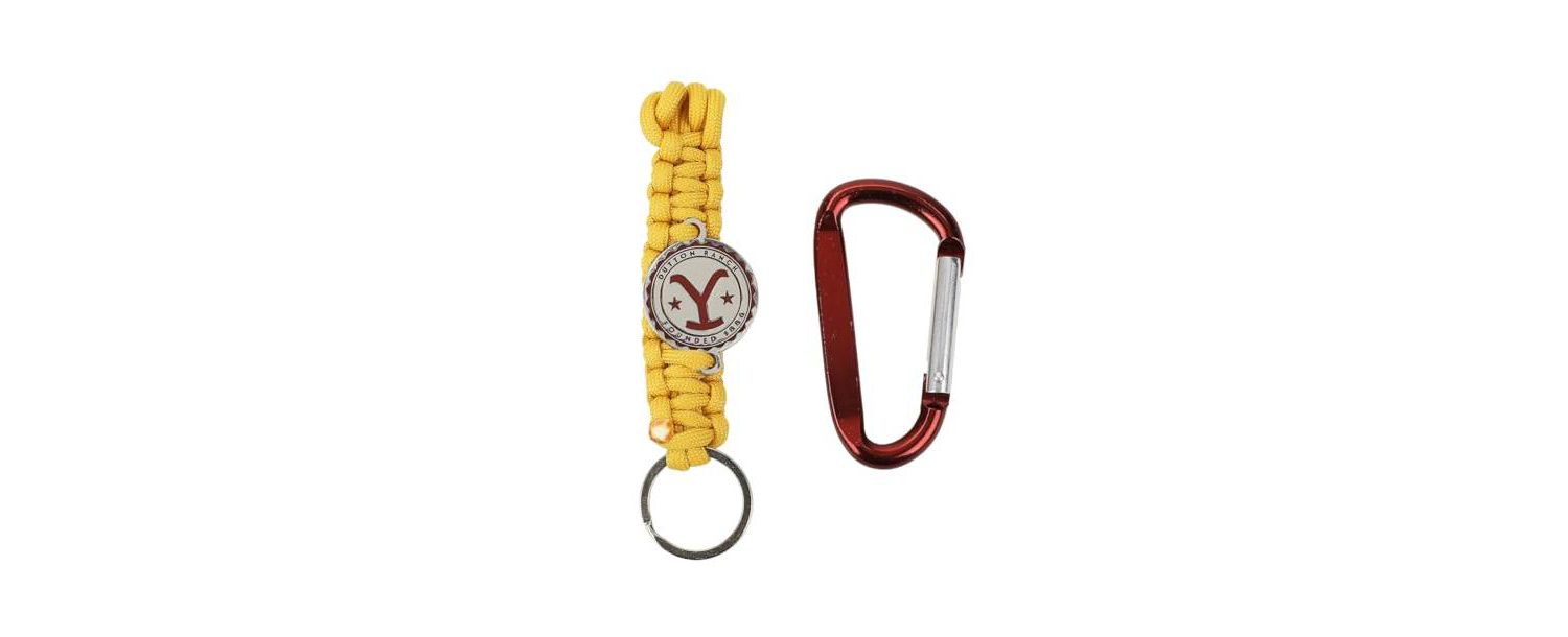 Logo Carabiner Clip Keychain