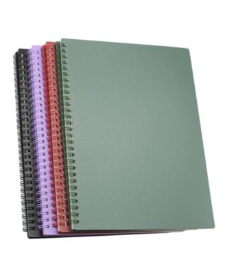 Spiral Notebook Plastic Hardcover College Ruled Journal