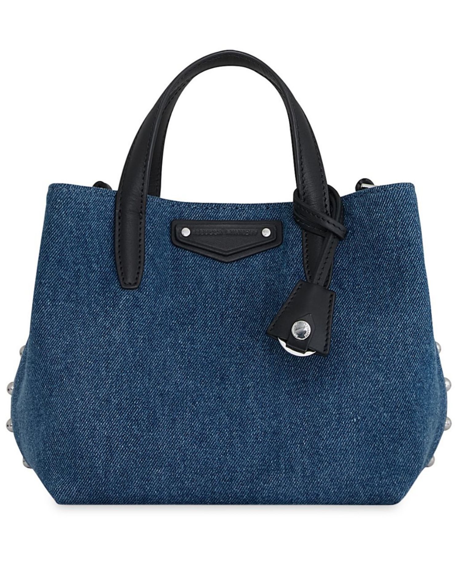 Riley Medium Denim Tote Handbag