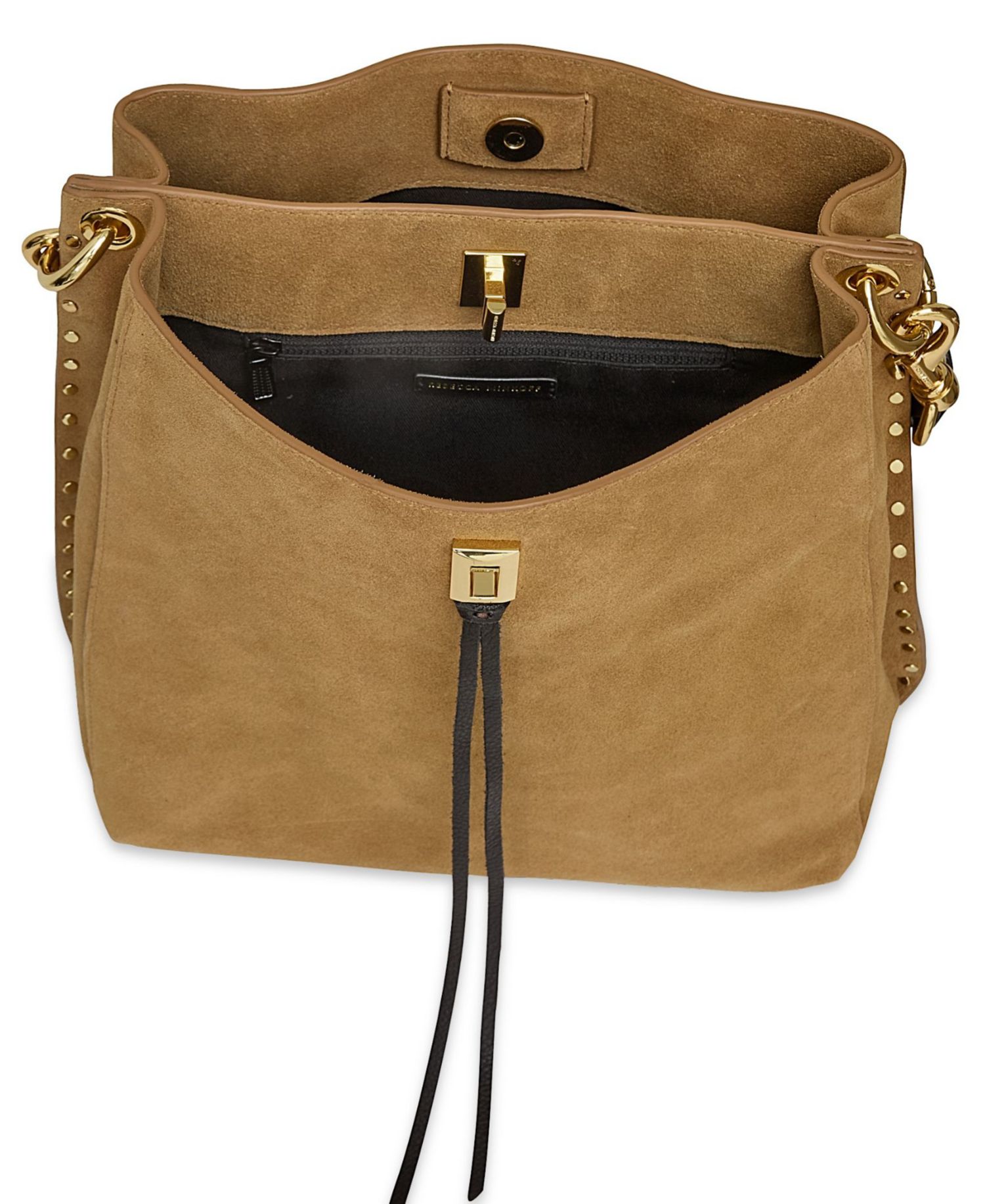 Darren Small Suede Shoulder Bag