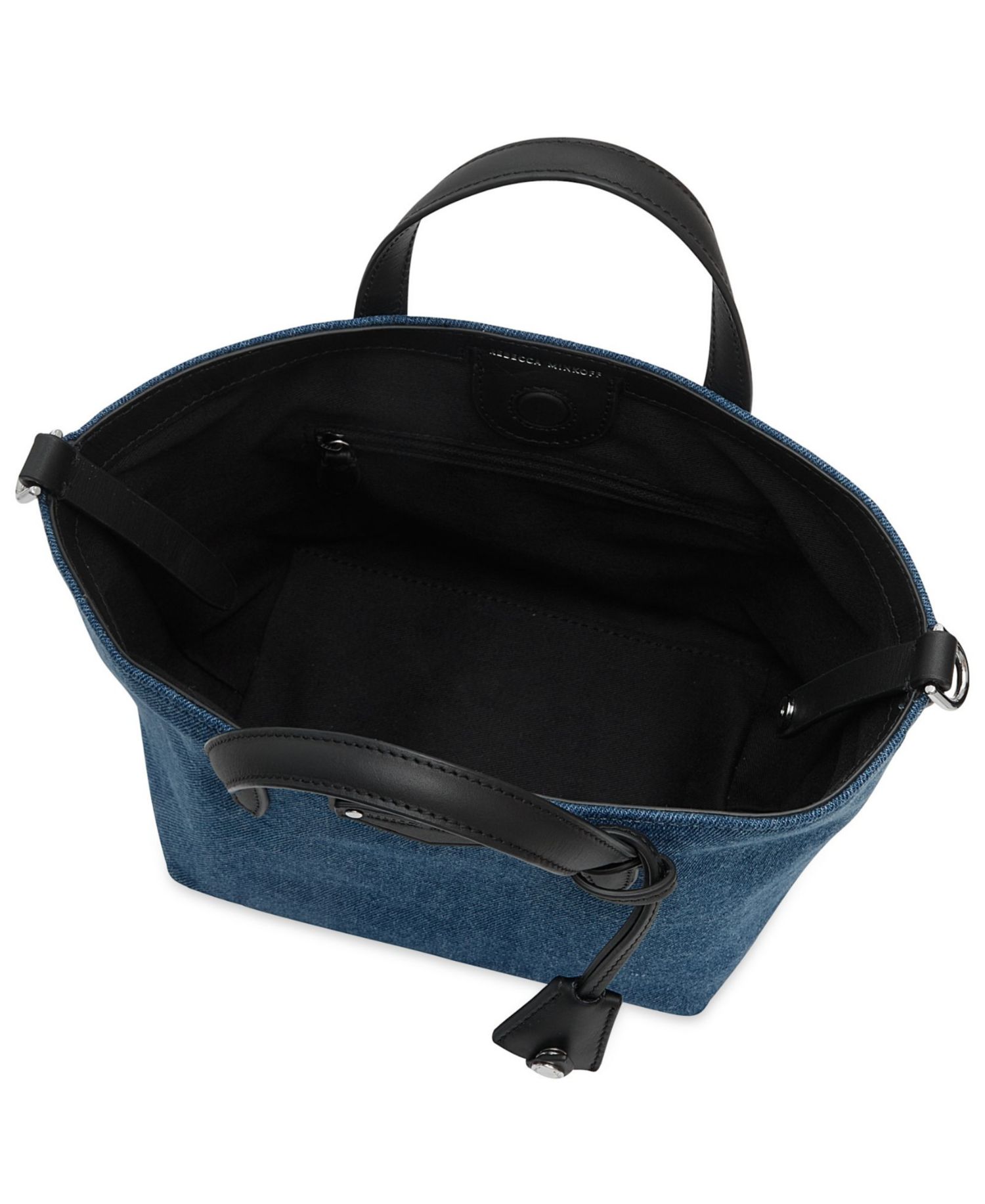 Riley Medium Denim Tote Handbag
