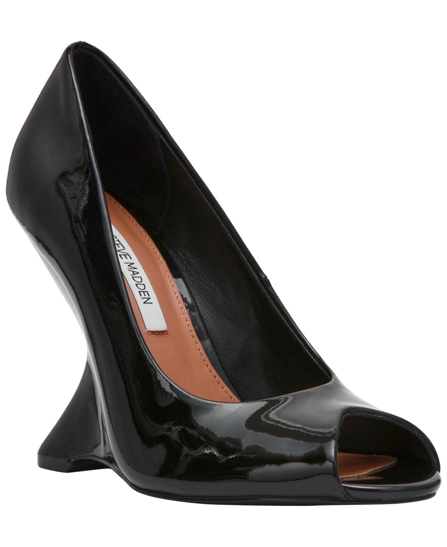 Women's Palmetto High Peep Sculpted Wedge Pumps