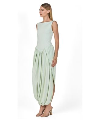 endless rose Women's Contrast Flowy Maxi Dress - Macy's